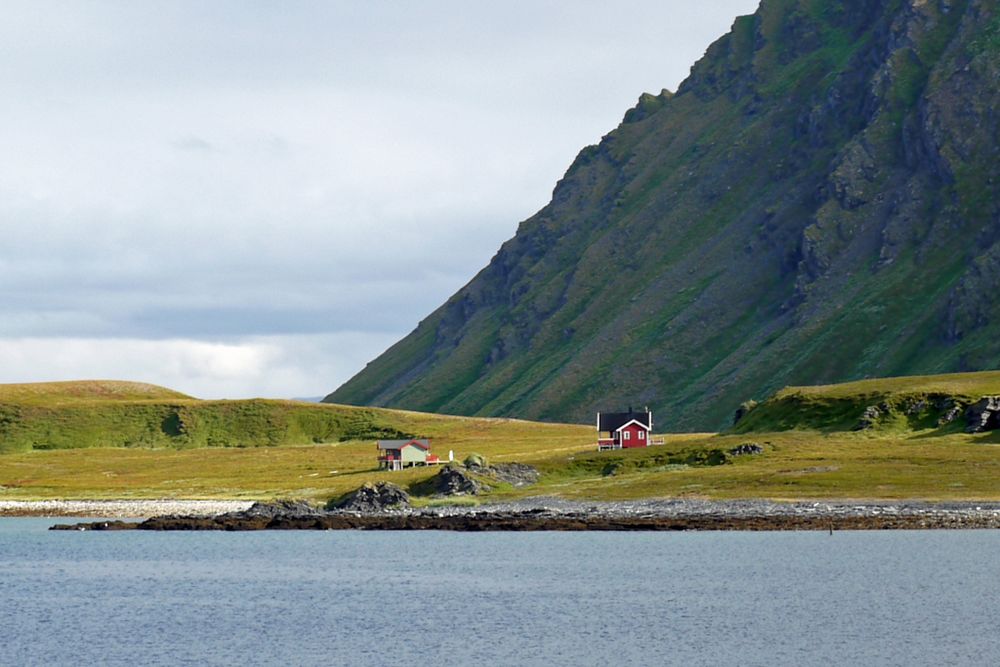 Kraft und Abstand finden auf den Lofoten