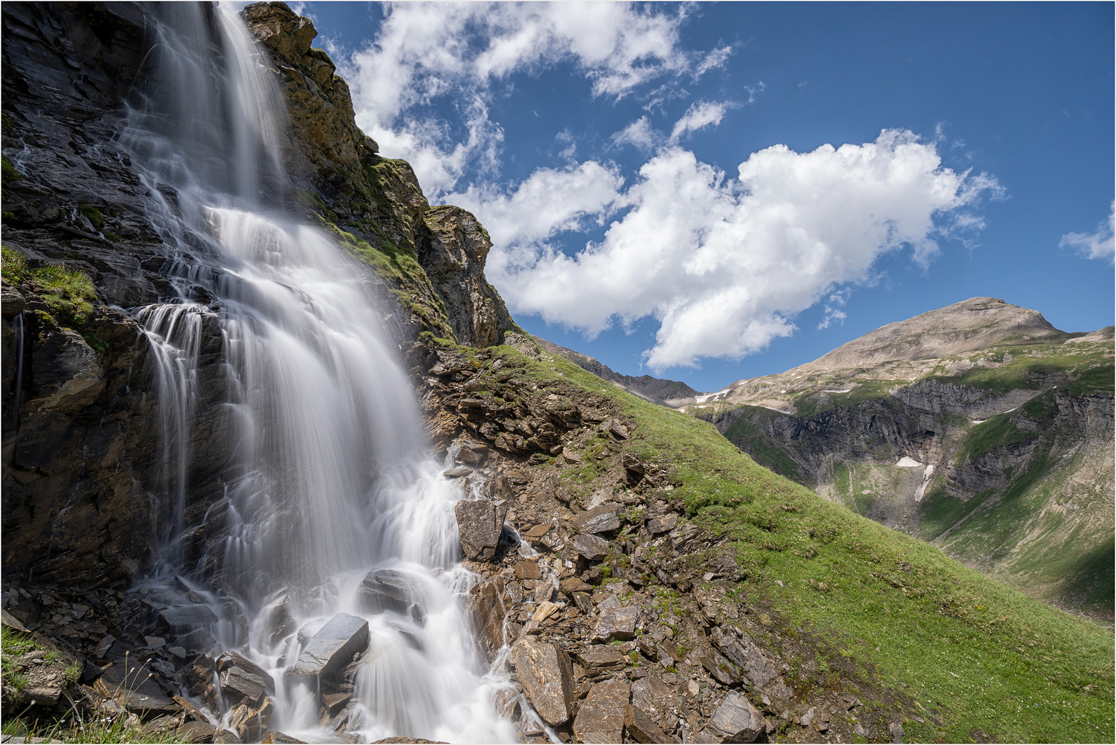 Kraftplatz Wasserfall