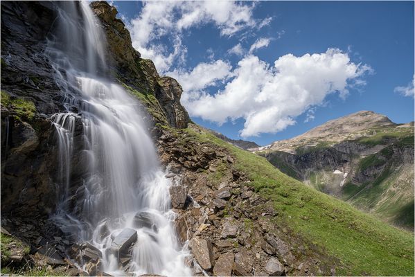 Kraftplatz Wasserfall