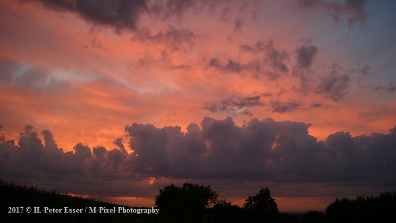 Kraftsdorf - Mühlsdorf Sonnenaufgang - 22.07.2017