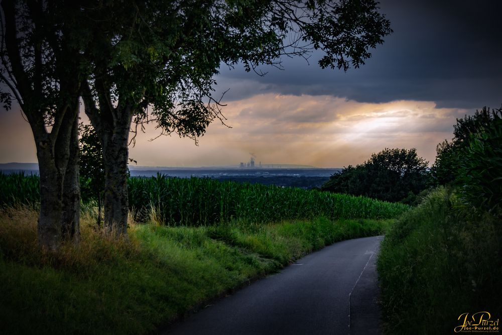 Kraftwerk am Horizont