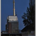 Kraftwerk am Rheinhafen in Karlsruhe