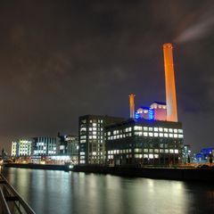 Kraftwerk am Westhafen in Frankfurt am Main (1)