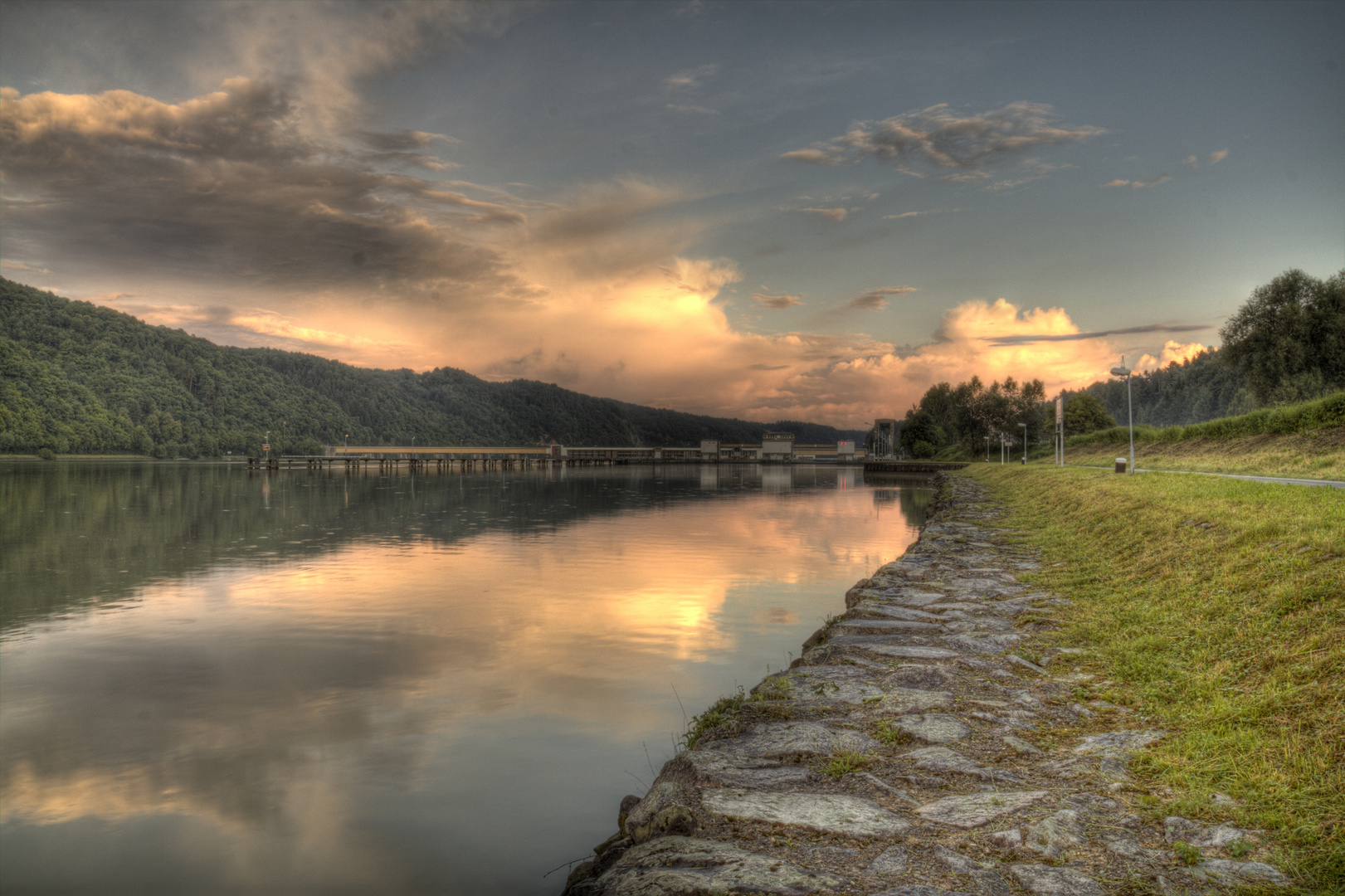 Kraftwerk Aschach HDR