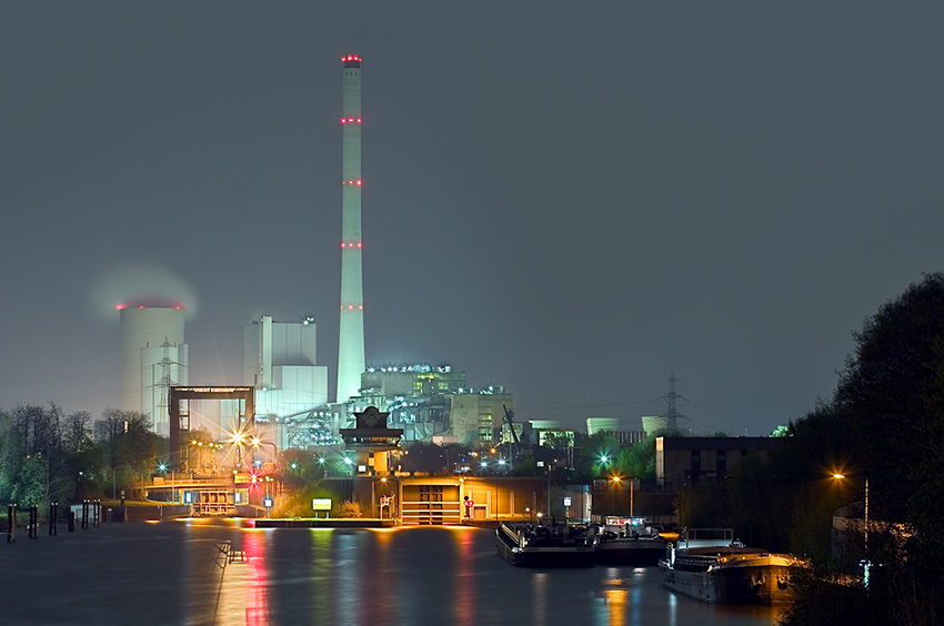 Kraftwerk der STEAG in Herne