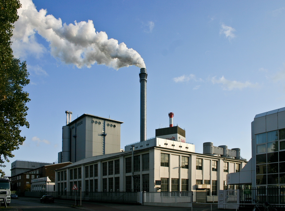 Kraftwerk der SWB in Bremen Hastedt