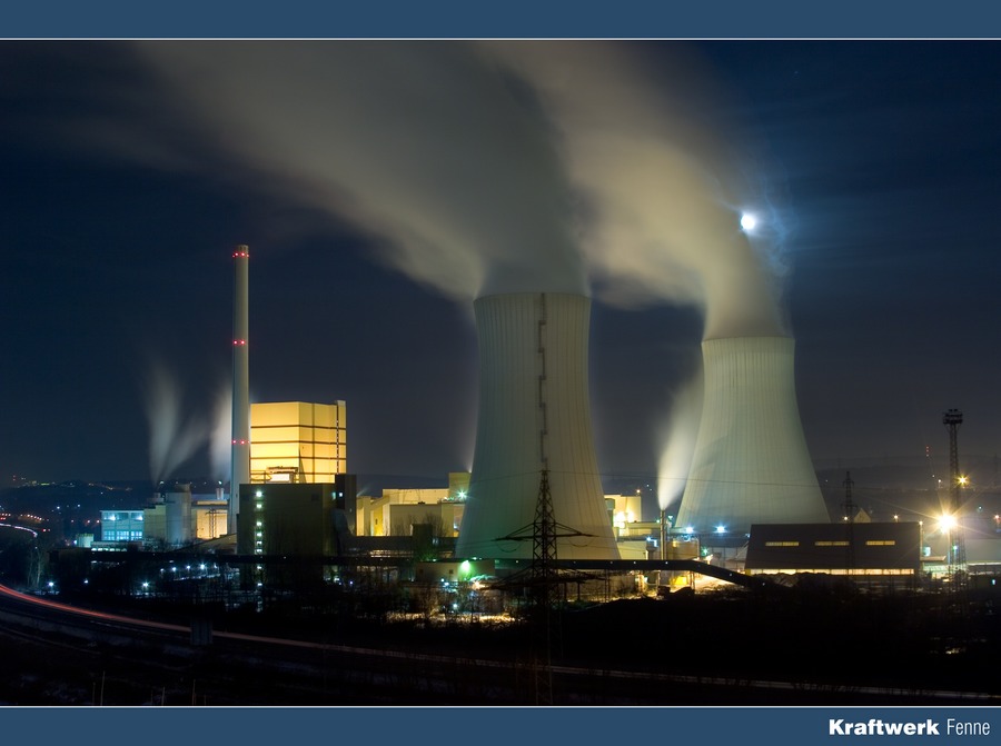 KRAFTWERK Fenne Foto & Bild | architektur, architektur bei nacht ...