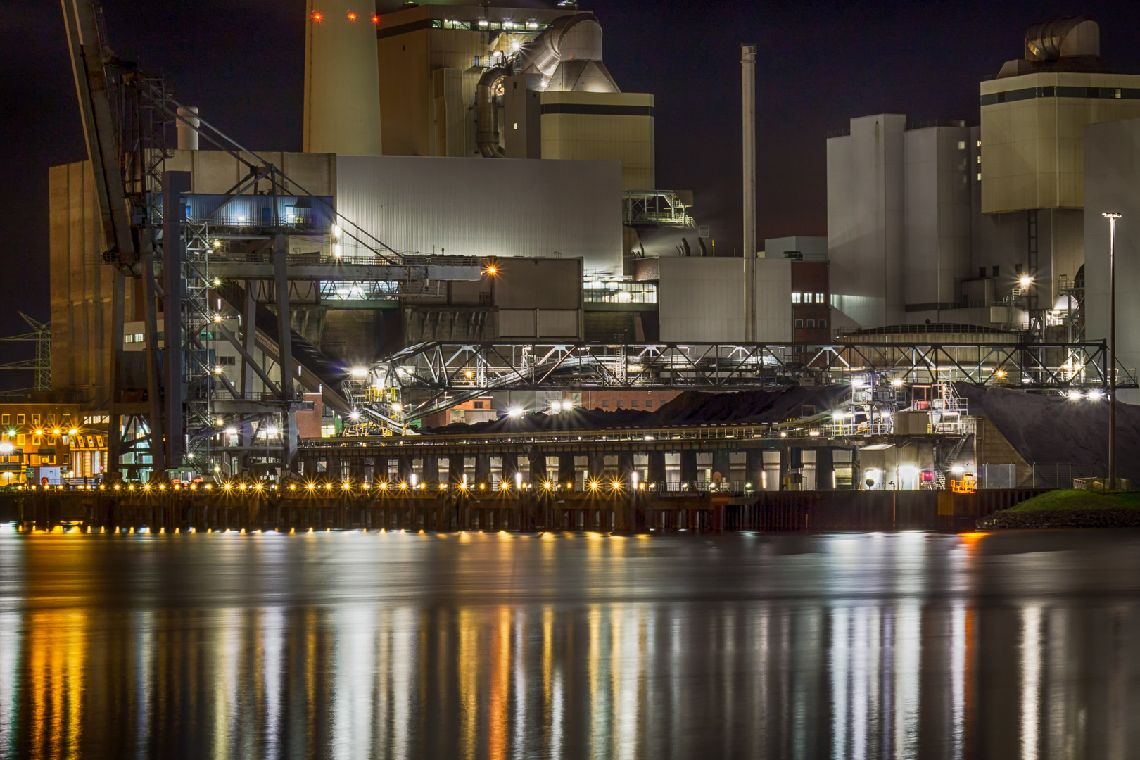 Kraftwerk Hafen in Bremen