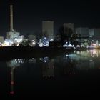 Kraftwerk Hamm bei Nacht