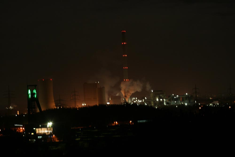 Kraftwerk Herne bei Nacht