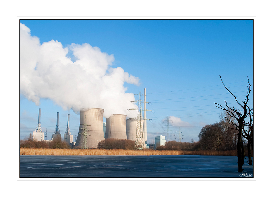 Kraftwerk in Hamm Werne