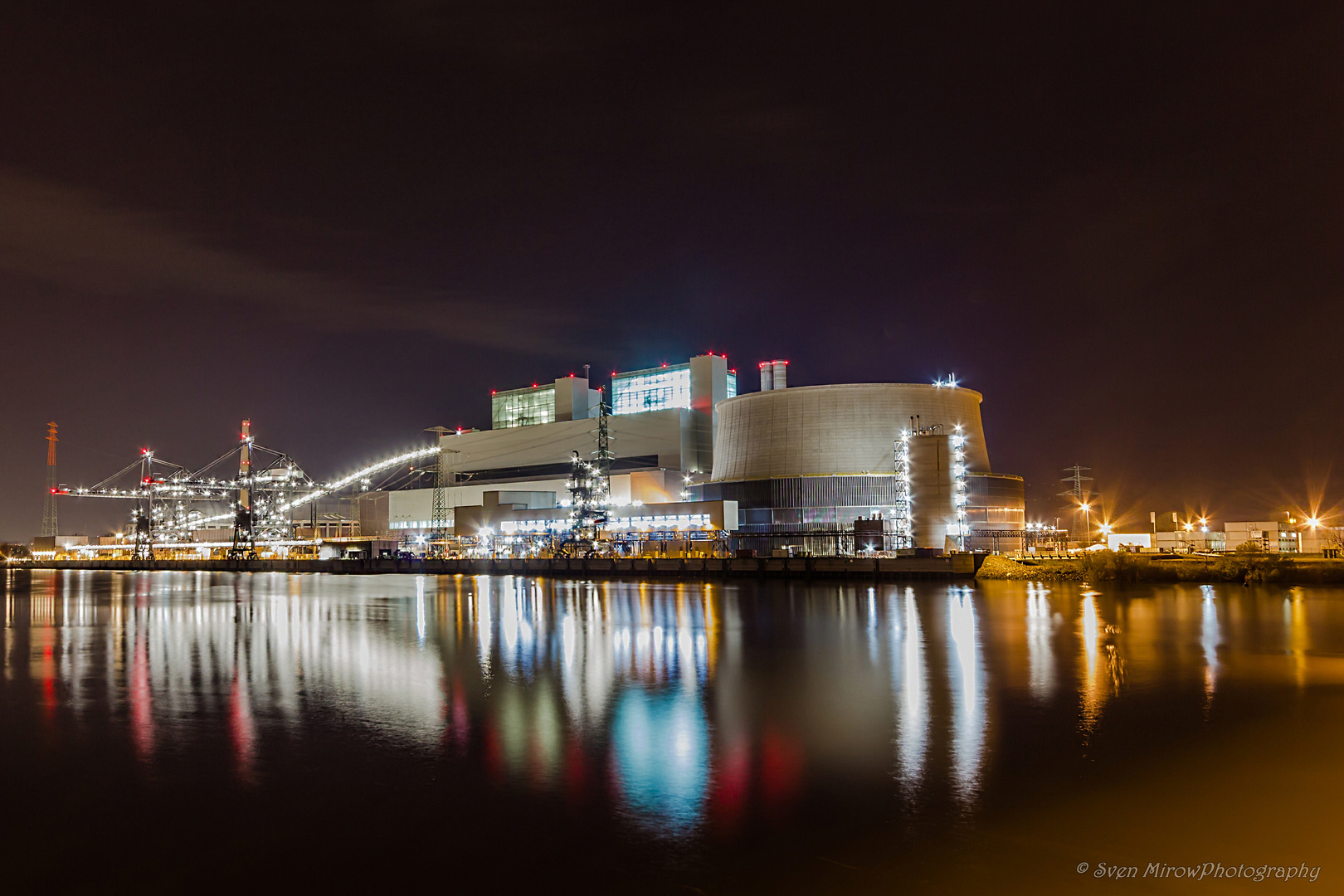 Kraftwerk in Moorburg (Hamburg)