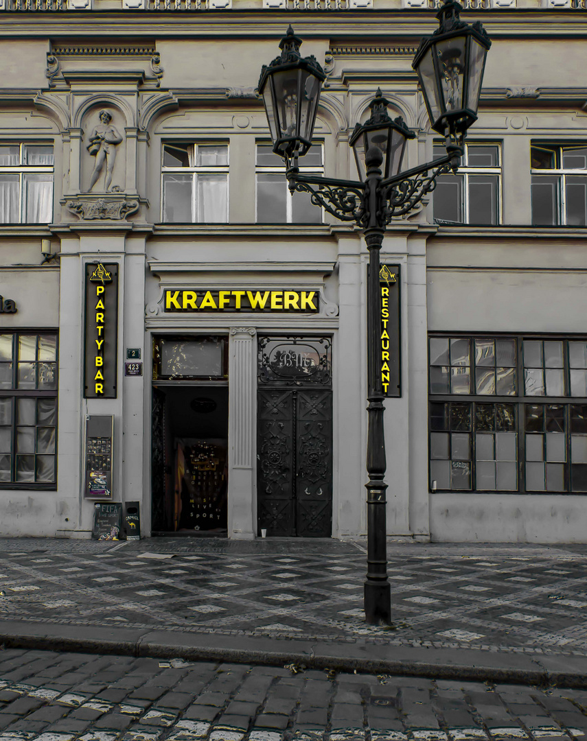 Kraftwerk in Prag