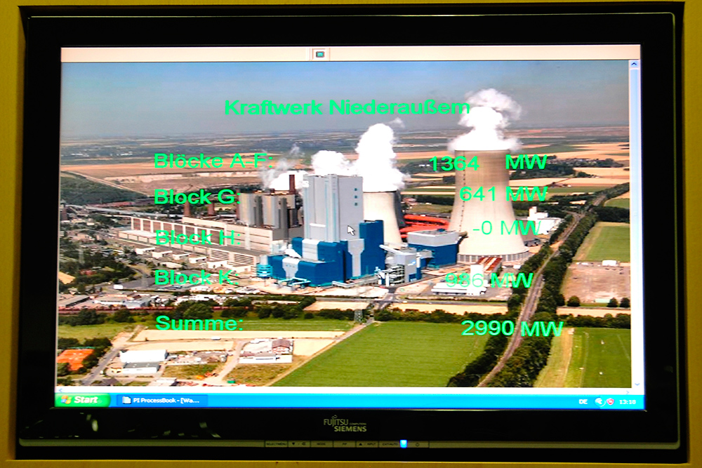 Kraftwerk Niederaußem - Gesamtübersicht - Leistung 2990 MW