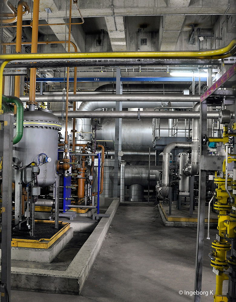 Kraftwerk Niederaußem - Wasserstoff-, Dichtöl- u. Reinstwasserversorgungs-Generator