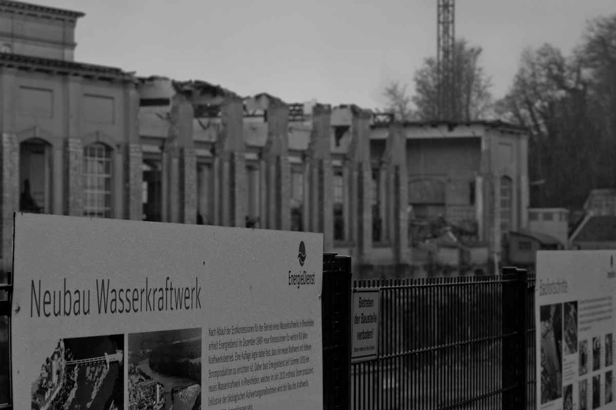 Kraftwerk Rheinfelden (Teil 11)
