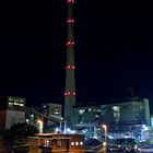 Kraftwerk Westerholt bei Nacht