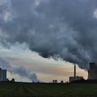 Kraftwerke des Tagebau Garzweiler...