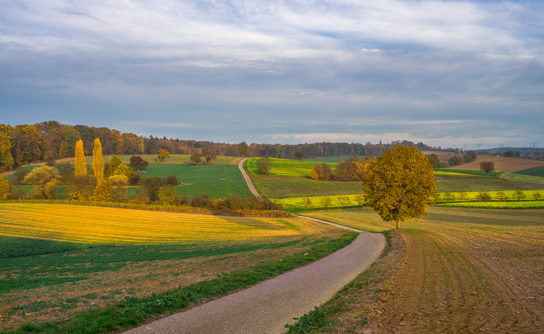 Kraichgau im Herbst