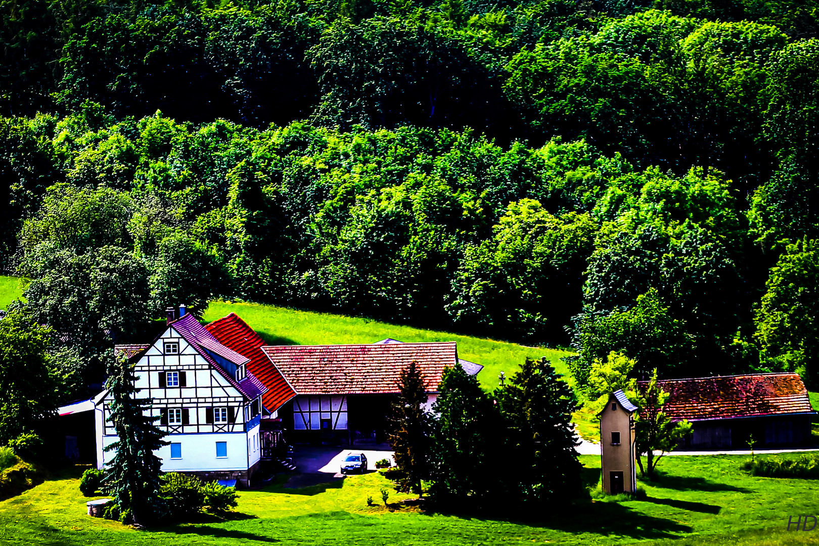 Kraichgaublick vom Horn