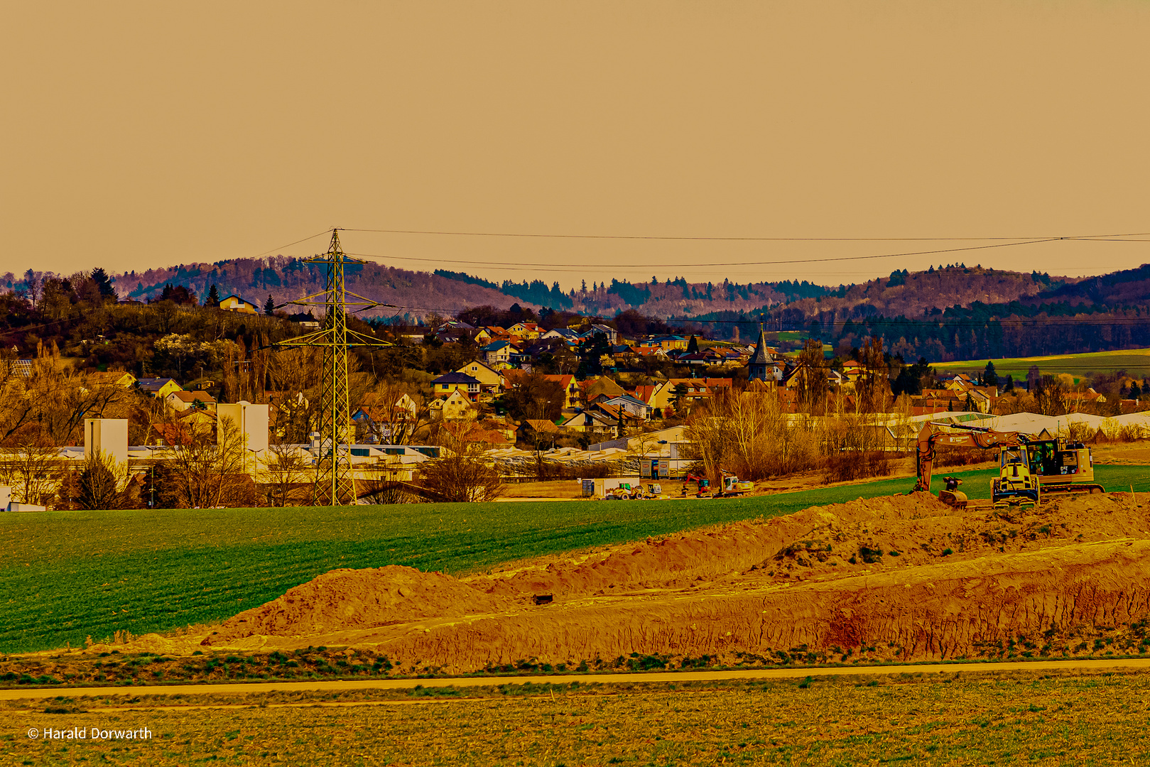 Kraichgaulandschaft in Oberderdingen