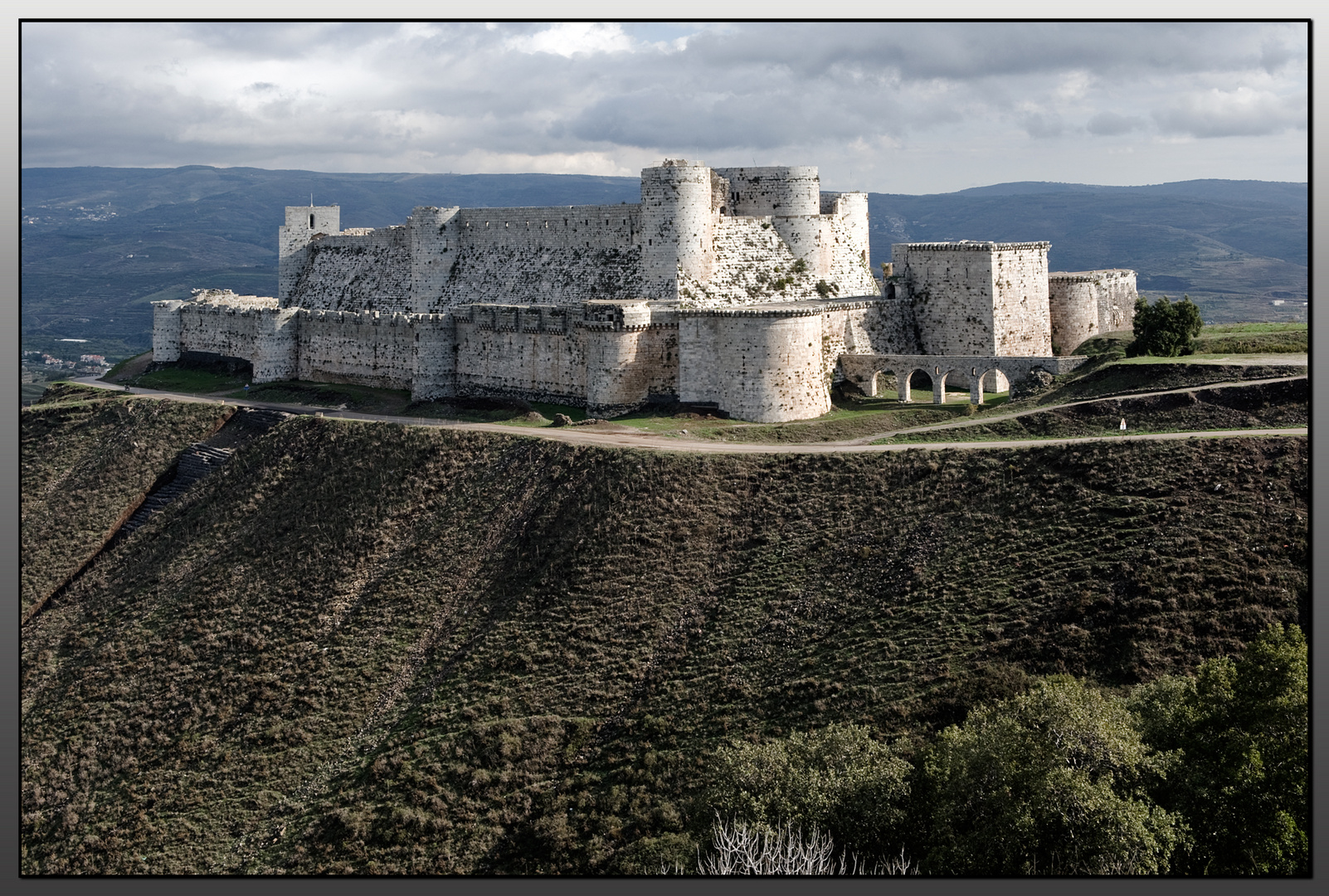 Krak des chevaliers, vue d'ensemble