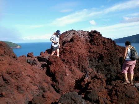 Krakatau tour with Alicia and Kemberly, Australia