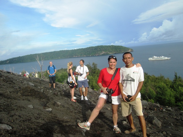 krakatau tour with du ponant, le soleal