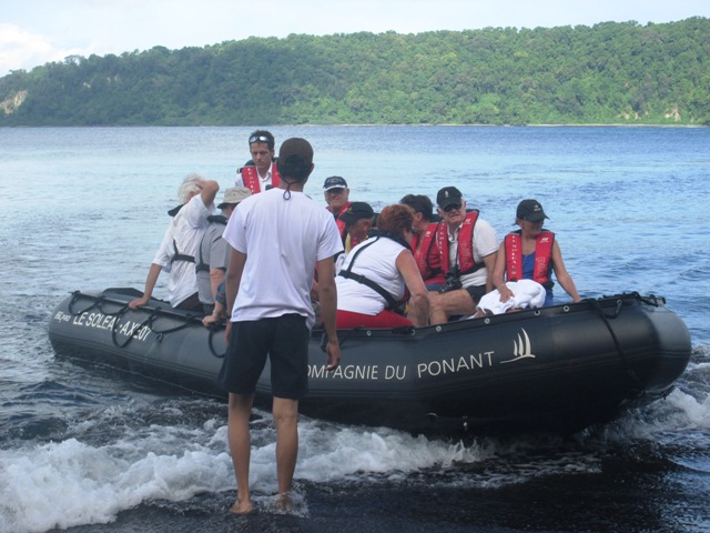 krakatau tour with du ponant, le soleal