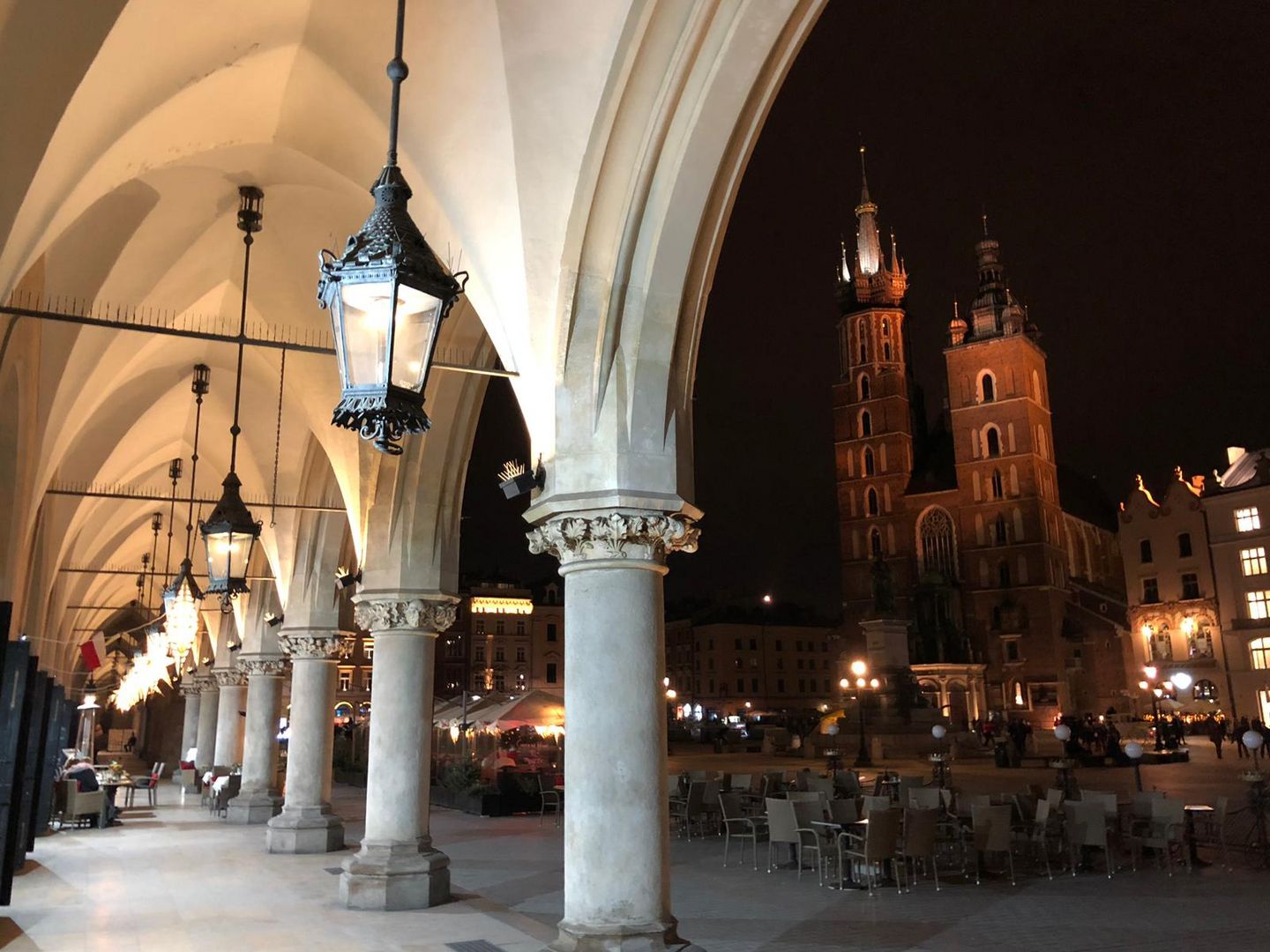 Krakau am Abend 