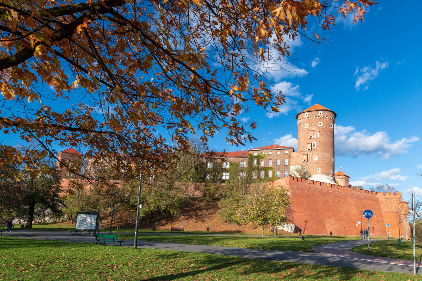 Krakau - Königsschloss auf dem Wawel