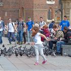 Krakau (Krakow): Hauptmarkt (Rynek Glowny). Polen