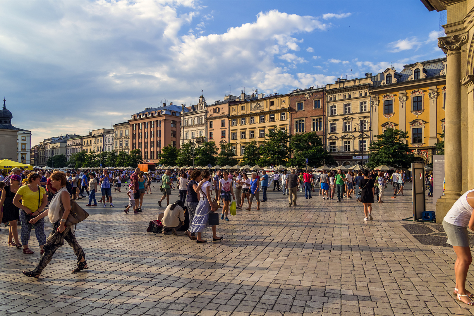 Krakau, schöne Fassaden ... und so