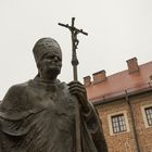 Krakow - Wawel Castle - Statue Pope John Paul II - 02