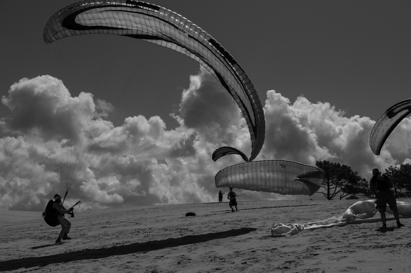 K(r)ampf mit dem Wind  -  üben, üben, üben ...