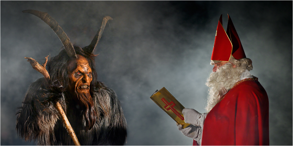 Krampus und Nikolaus