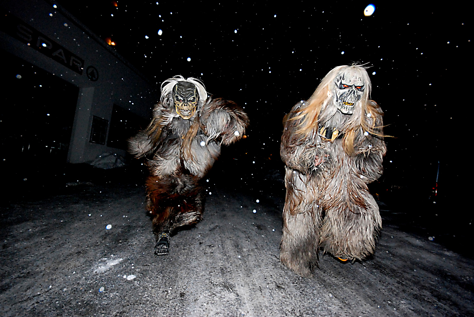 Krampustreiben in Obertilliach