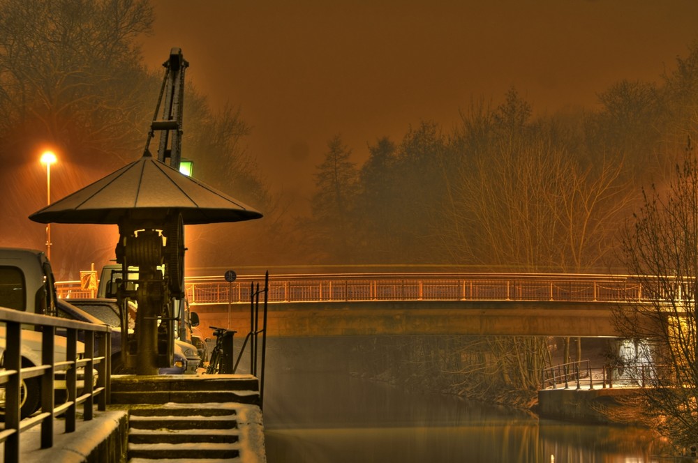 Kran am alten Kanal