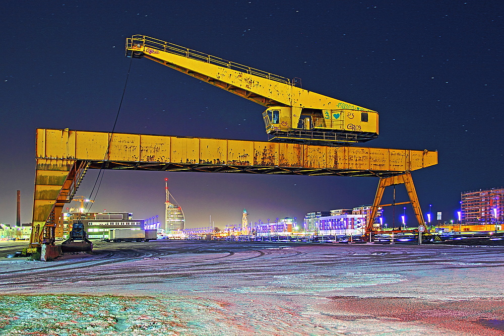 Kran-Bremerhaven-HDR