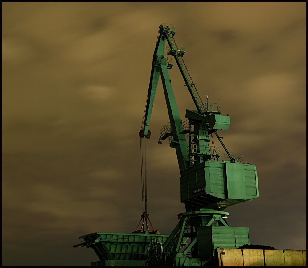 Kran im Godorfer Hafen