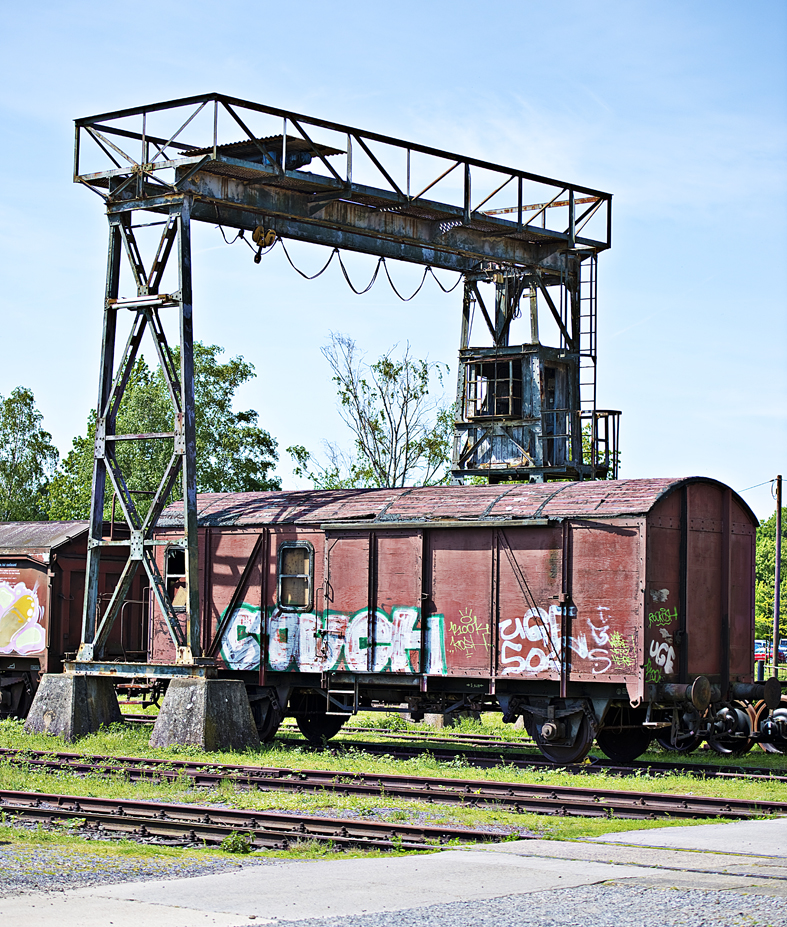 Krananlage auf Bismark