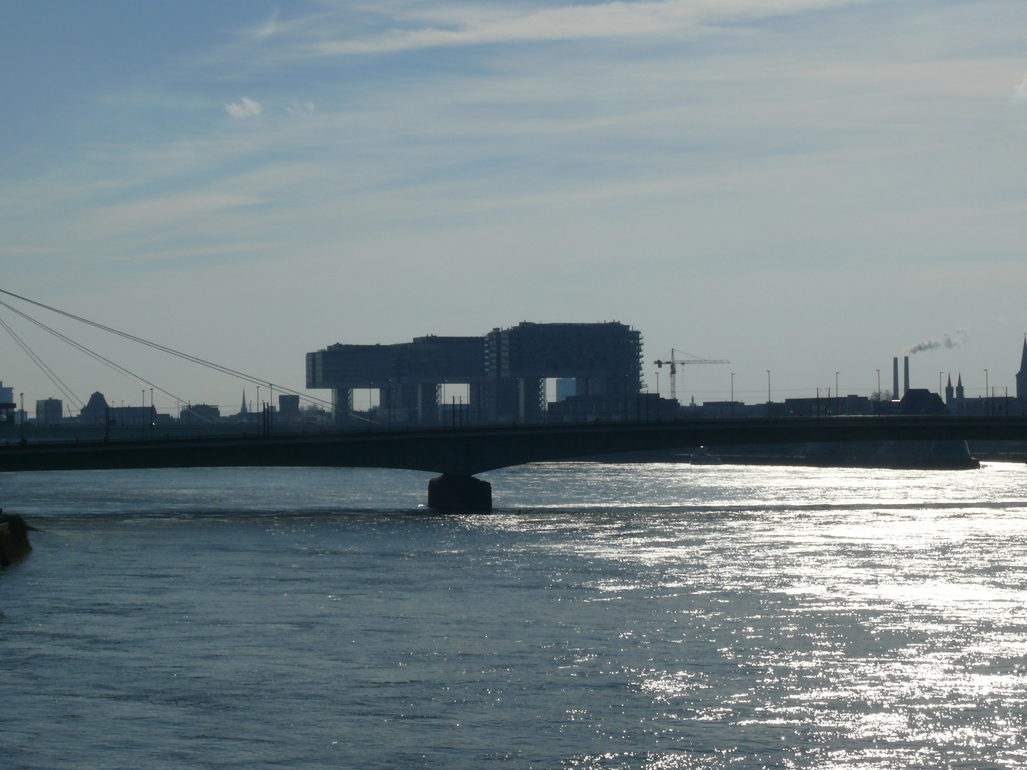 kranhäüser am Rheinauhafen in Köln