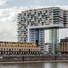 Kranhäuser am Rheinhafen in Köln