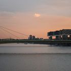 Kranhäuser mit Deutzer Brücke Köln