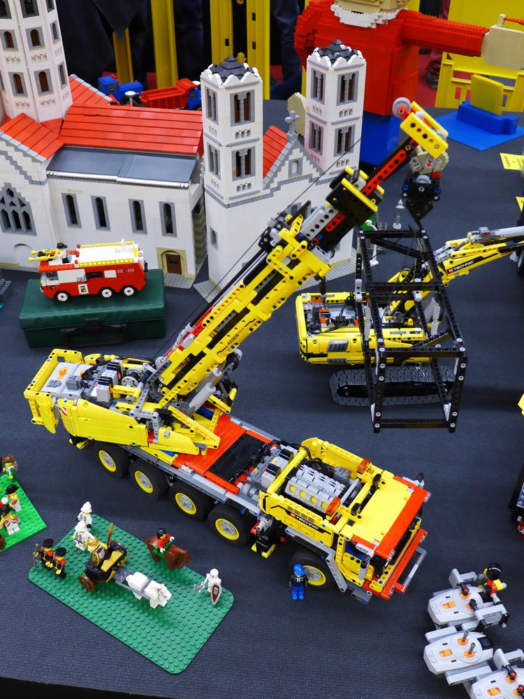 Krantechnik von Lego