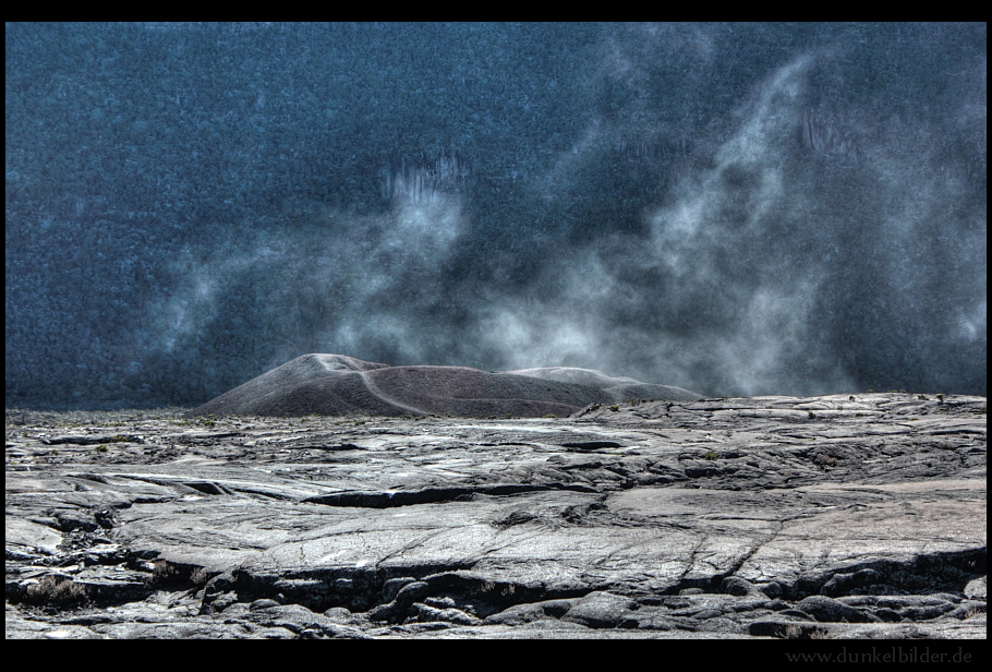 Krater am Piton de la Fournaise
