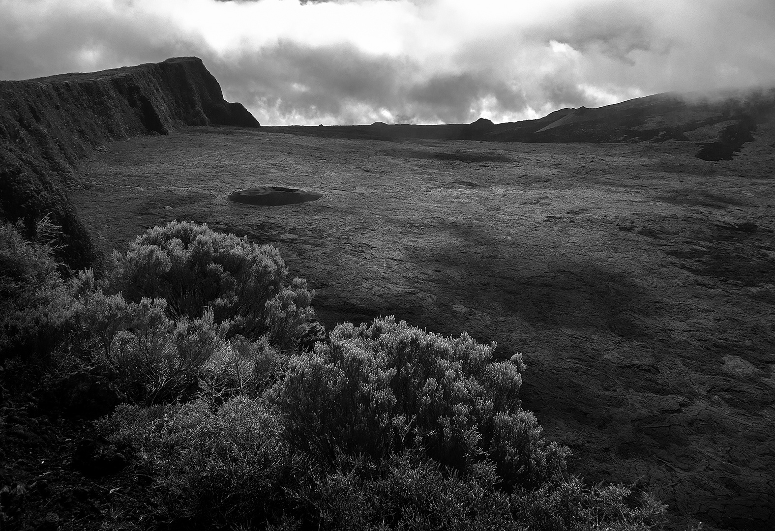 Krater auf La Réunion