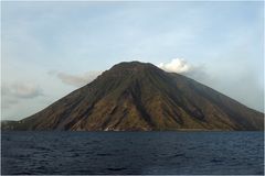 Krater auf Stromboli