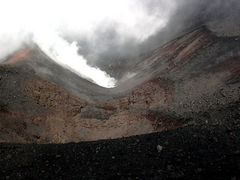 Krater des Ätna´s vom letzten Ausbruch