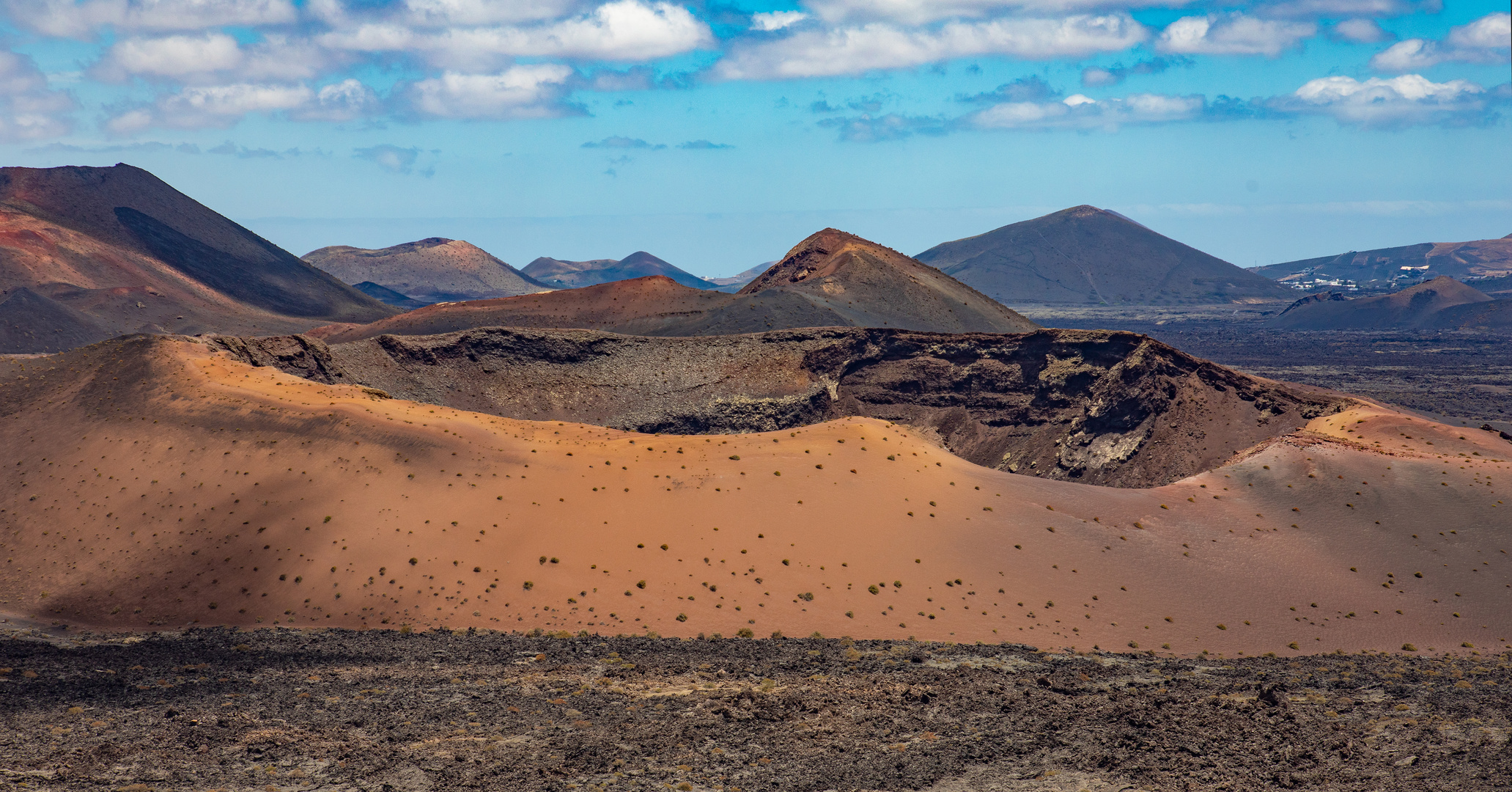 Krater im Timanfaya-Nationalpark